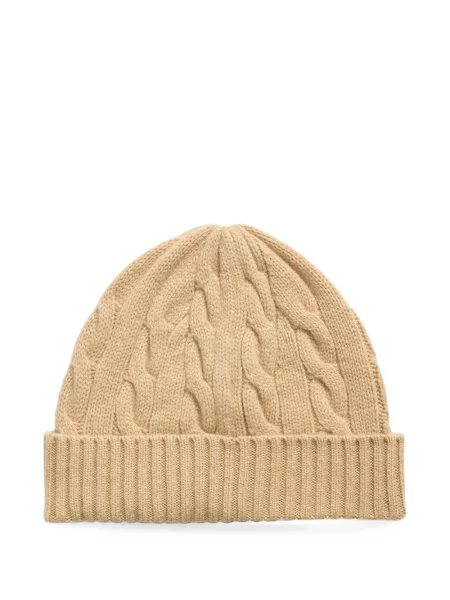 Căciulă Polo Ralph Lauren din cașmir alb