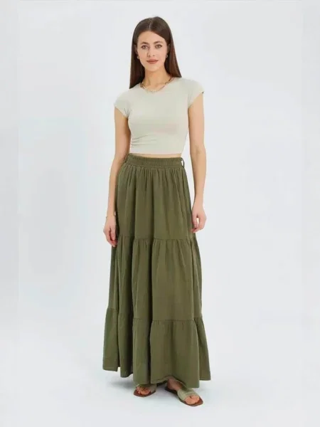 MixRay Sukně khaki