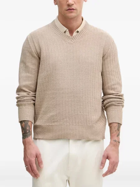 Pulover Sisley cu decolteu în V