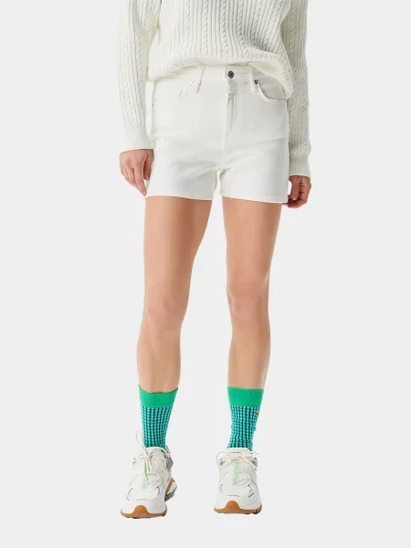 Lacoste Шорти джинсові білий