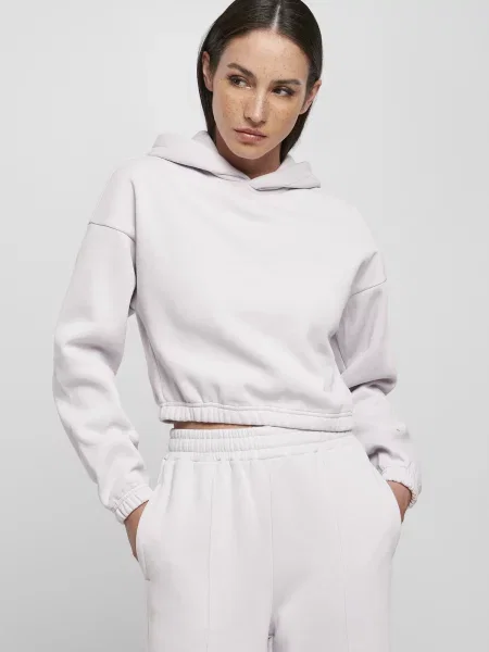 Bluza z kapturem Urban Classics szara