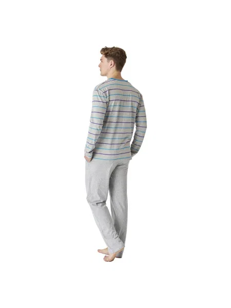 Pijamale J&j Brothers gri