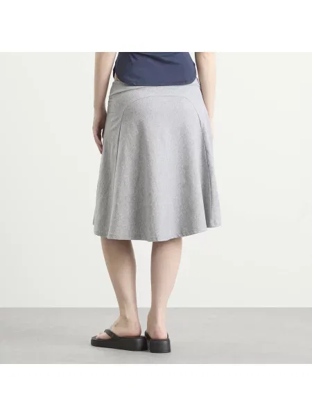 Spódnica midi Peachy Den szara