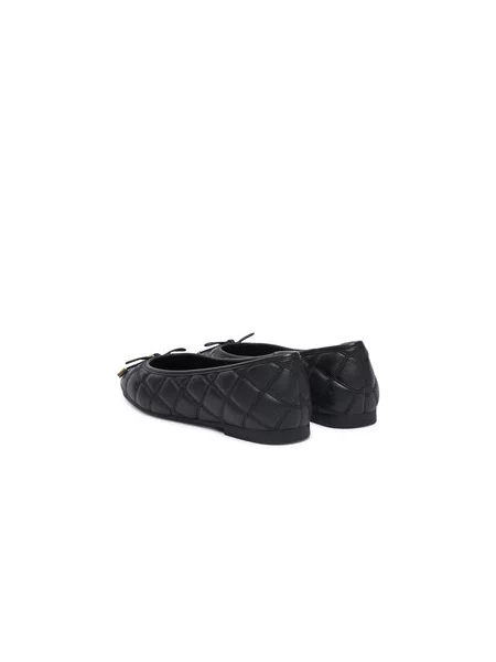 Tommy Hilfiger Balerina Charm Quilted Ballerina fekete