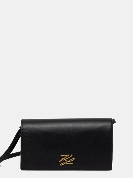 KARL LAGERFELD Ročna torba črna