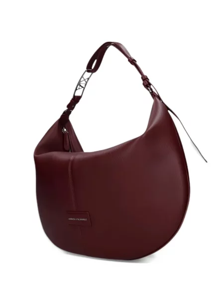 Shopper torbica Armani Exchange s autogramom crvena