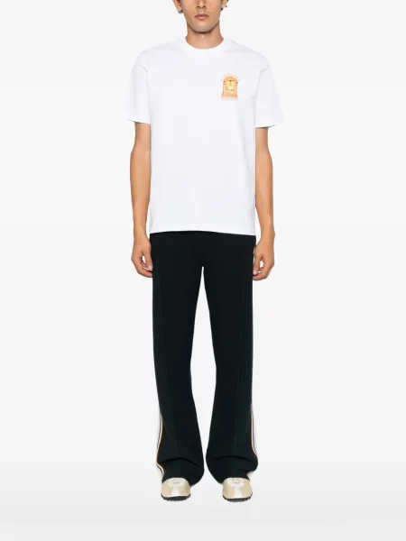 Tricou Casablanca cu imagine alb