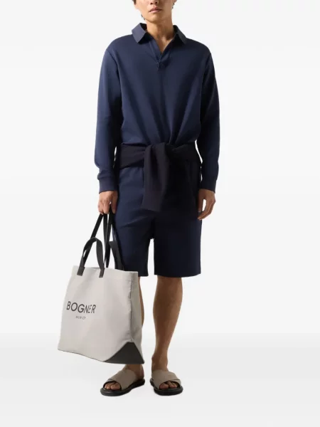 Gulerat tricou polo Bogner albastru
