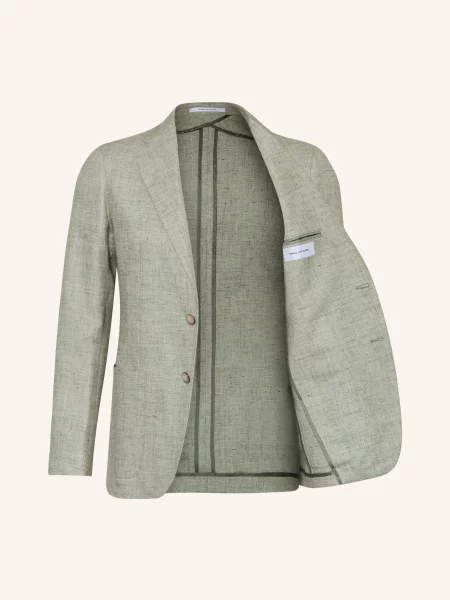 Tagliatore Sako Regular Fit S Lnem světle zelená