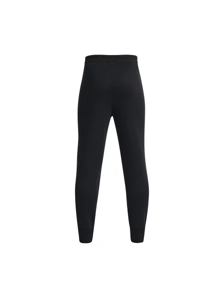 Fleecové kalhoty jogger Under Armour černé
