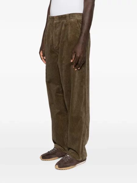 Pantaloni A.p.c. de catifea cord maro