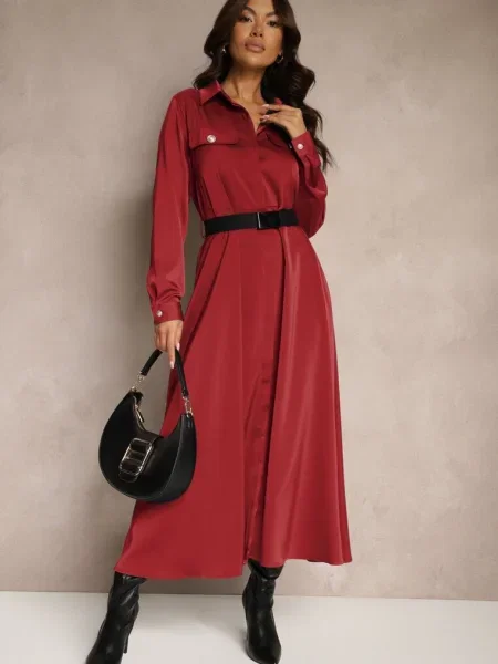 Rochie Vaminay bordo