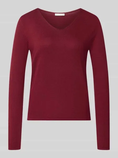 Sweter o kroju regular fit z mieszanki bawełny Tom Tailor