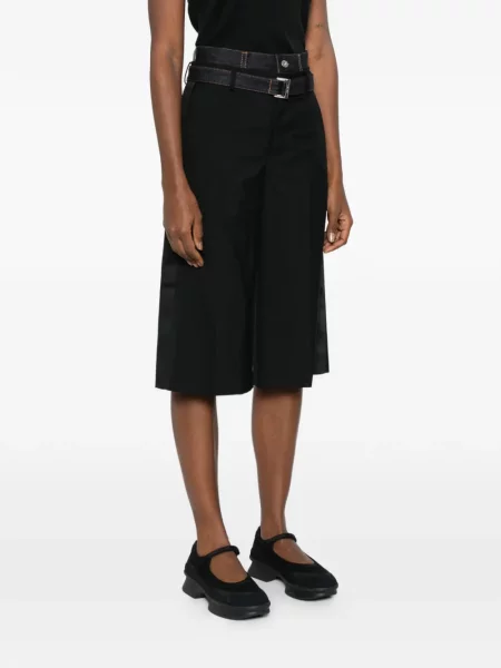 Pantaloni scurți Sacai negru