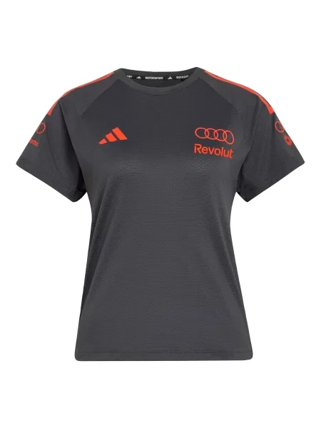 ADIDAS PERFORMANCE Funkční tričko AUDI REVOLUT F1 TEAM MECHANICS grafitová / humrová