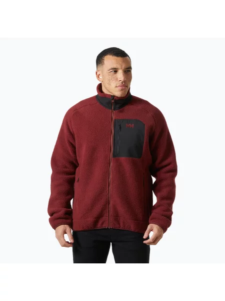 Bluza Helly Hansen Panorama Pile Block mars red czerwona