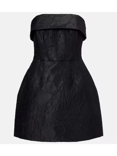 Rochie Rebecca Vallance din jacard negru