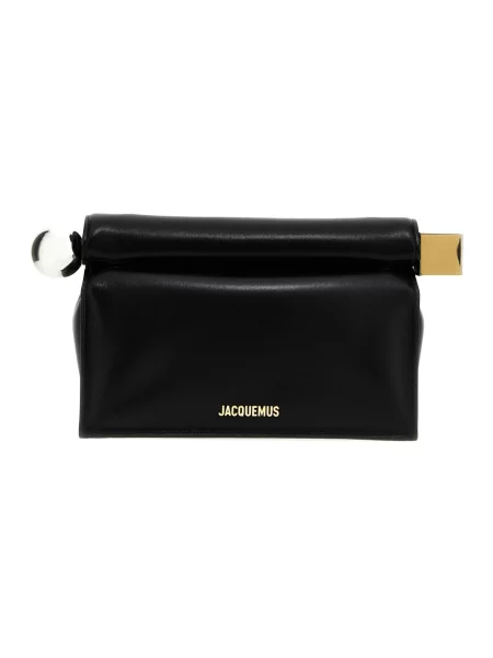 Torebka Jacquemus skórzana czarna