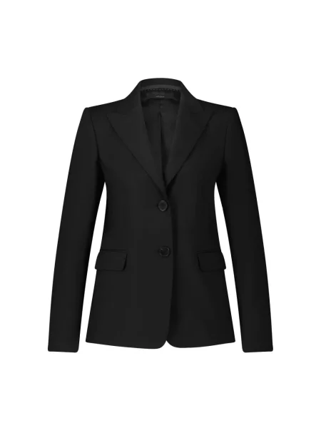 Żakiet z mieszanki żywej wełny Windsor czarna