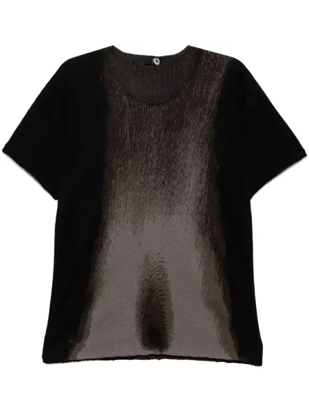 Tričko Label Under Construction s potiskem černé