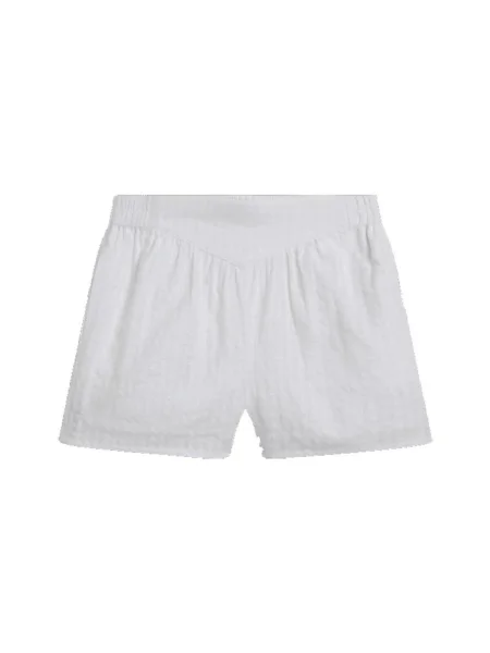 Pantaloni copii Tommy Hilfiger alb