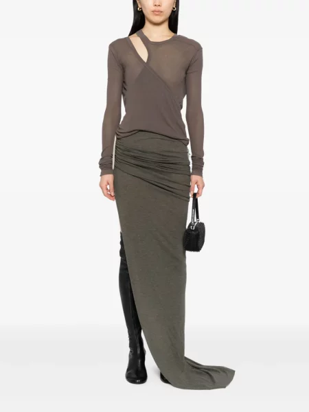 Fustă Rick Owens verde
