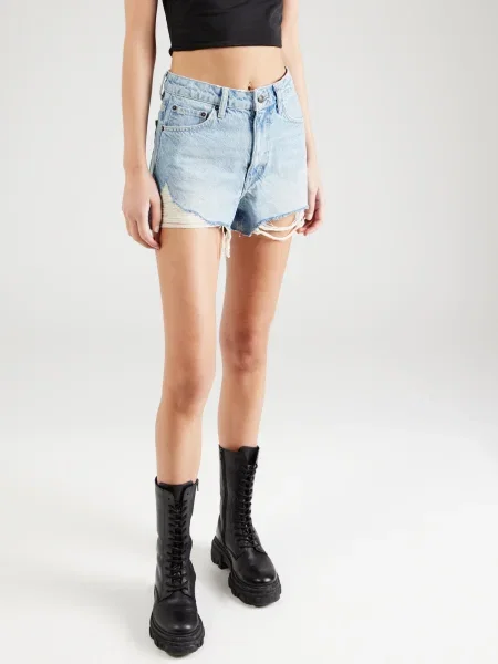 TOPSHOP Jeans denim albastru