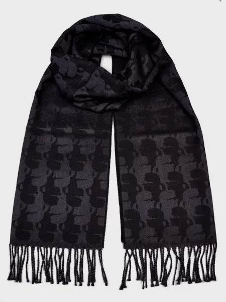 Шарф Karl Lagerfeld чорний