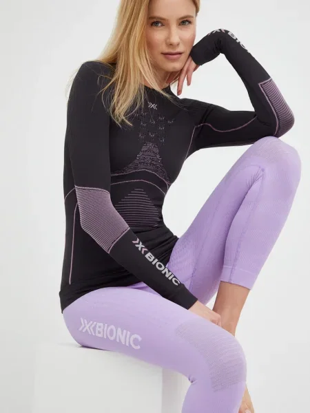 X-bionic funkčné tričko s dlhým rukávom dámske ENERGY ACCUMULATOR sivá