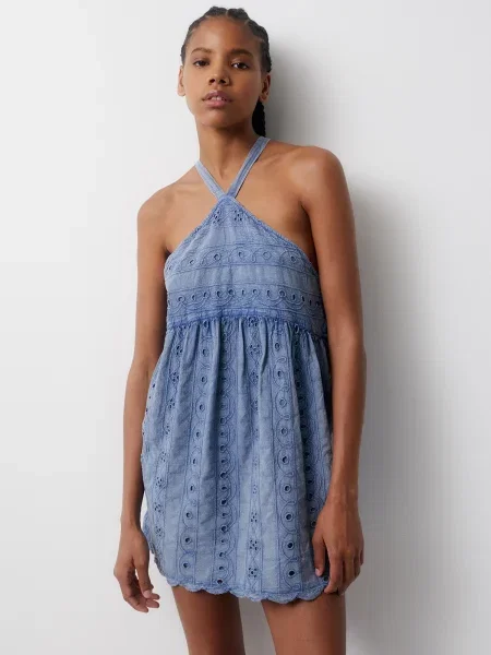 Pull&Bear Nyári ruhák galambkék