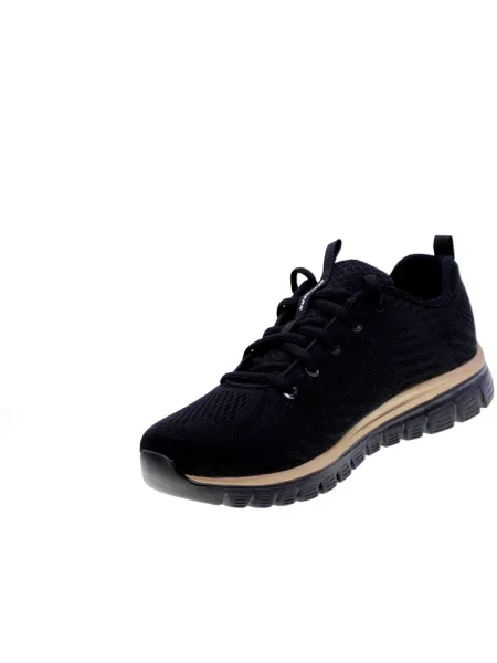 Sneakerși Skechers negru
