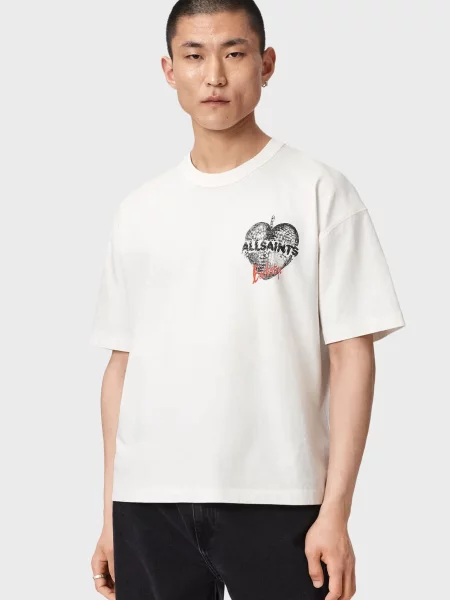 Футболка Allsaints біла