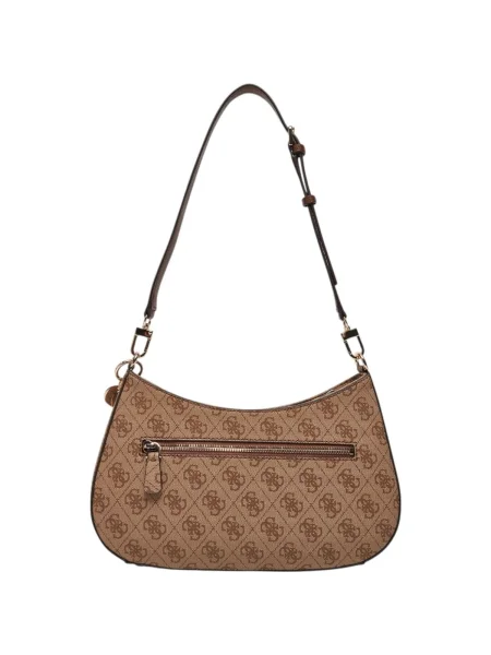 Genti Guess NOELLE II TOP ZIP SHOULDER BAG maro