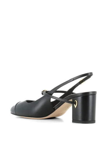 Șapcă Jennifer Chamandi slingback negru