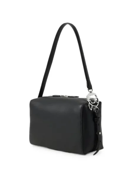 Shopper kabelka Karl Lagerfeld s autogramem černá