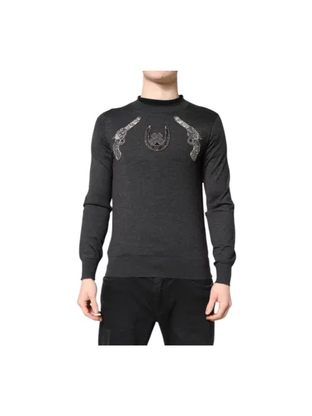 Sweter Dolce And Gabbana szary