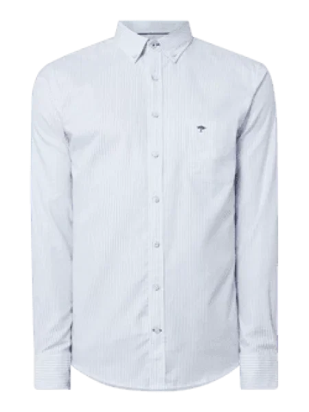 Koszula casualowa o kroju regular fit z tkaniny Oxford Fynch-hatton niebieska