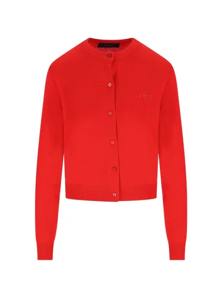 Cardigan Gucci de lână roșu