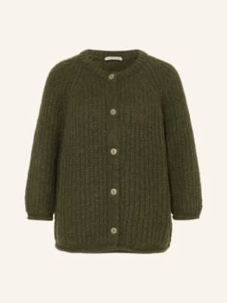 Smith & Soul Pletený Svetr tmavě zelená