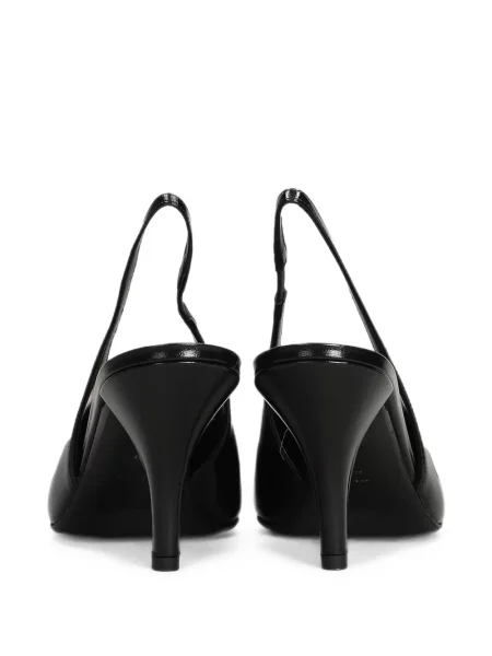 Pantofi cu toc Chantal slingback negru