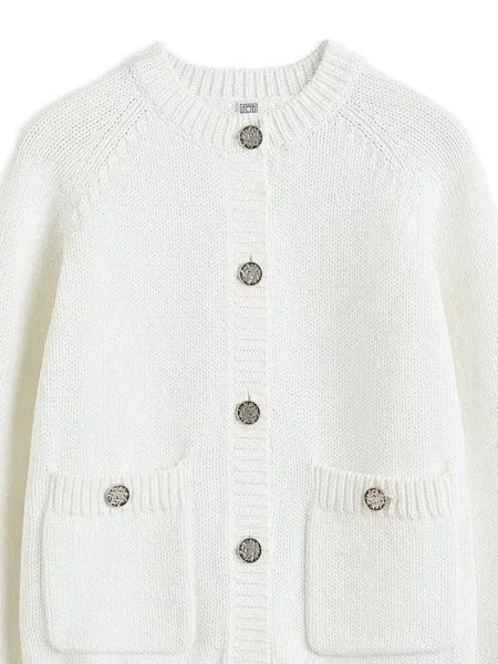 Cardigan Toteme alb