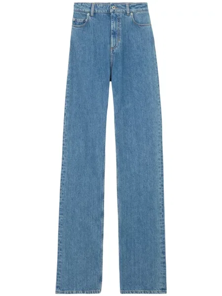Blugi drepți Burberry albastru