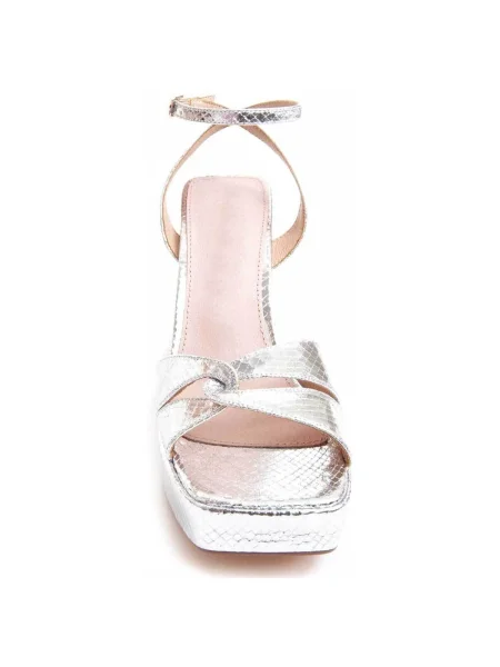 Pantofi Montevita argintiu