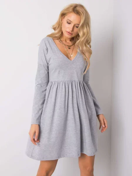 Rochie Fashionhunters de costum gri