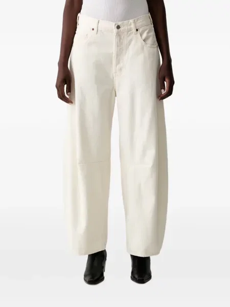 Blugi Scotch & Soda cu autograf alb