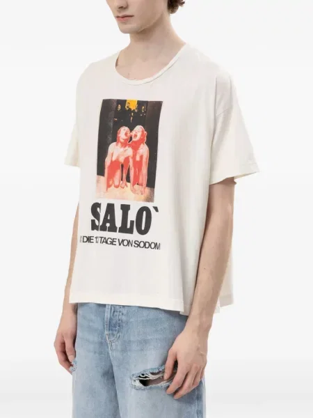 Tricou Marking Distance alb