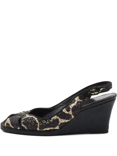 Sandale Stuart Weitzman cu pană negru