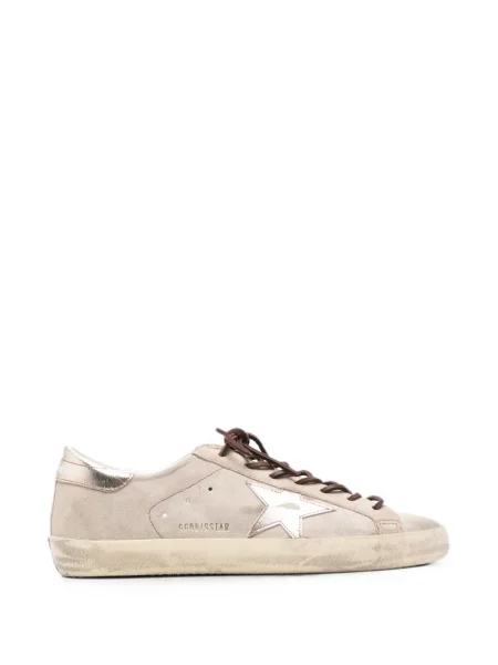 Sneakerși Golden Goose din piele de căprioară