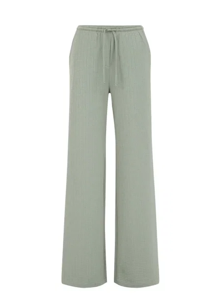 WE Fashion Pantaloni pastel verde