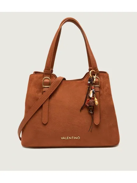 Valentino Bags geantă crossbody pentru femei cu imitație de piele întoarsă WINNIE WINTER maro